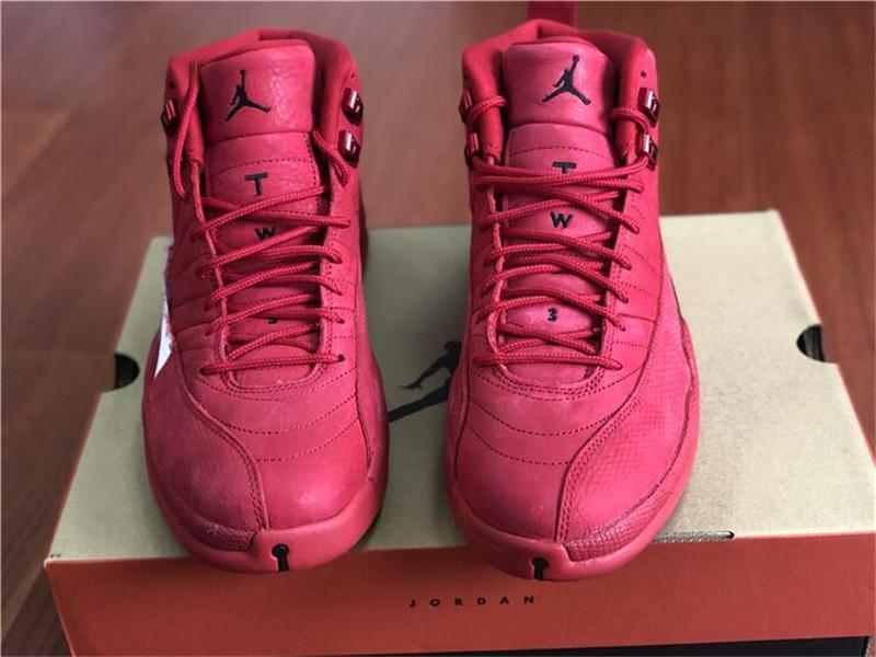 PK God Air Jordan 12 “Bulls”retail leather